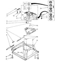Kenmore 11082983710 machine base diagram