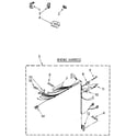 Kenmore 11082983710 wiring harness parts diagram