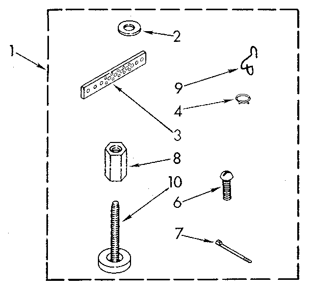Kenmore 11082891710 miscellaneous diagram
