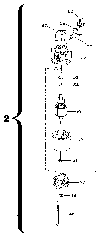 Craftsman 257798050 motor assembly diagram