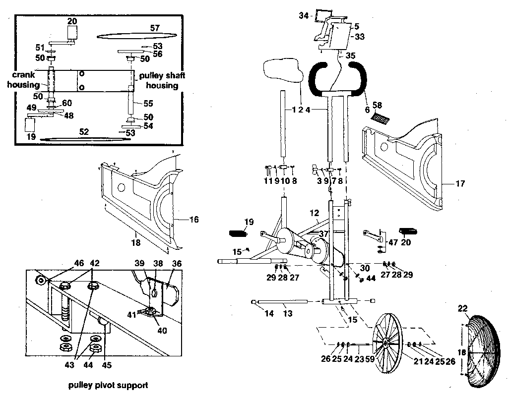 Vitamaster R9834 unit parts diagram