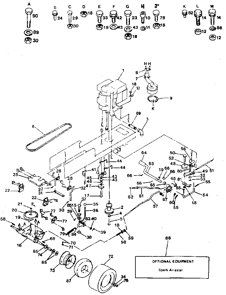 Craftsman 917254630 drive diagram