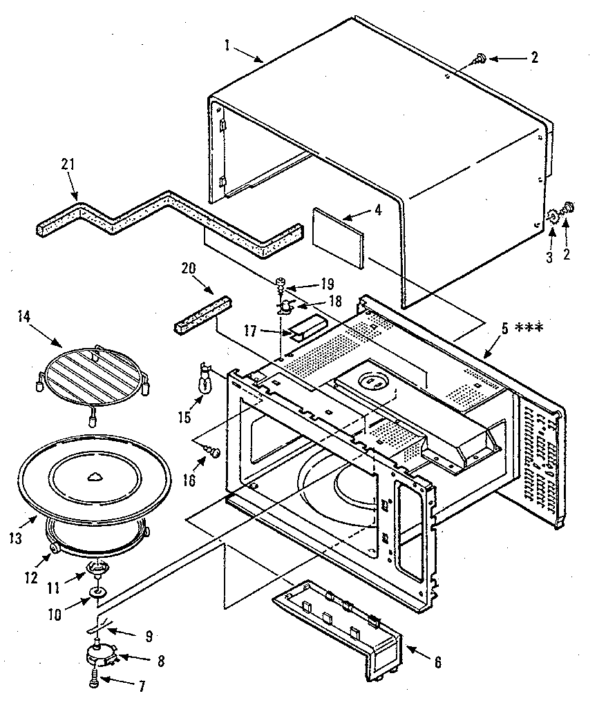 Kenmore 5658904380 cabinet diagram