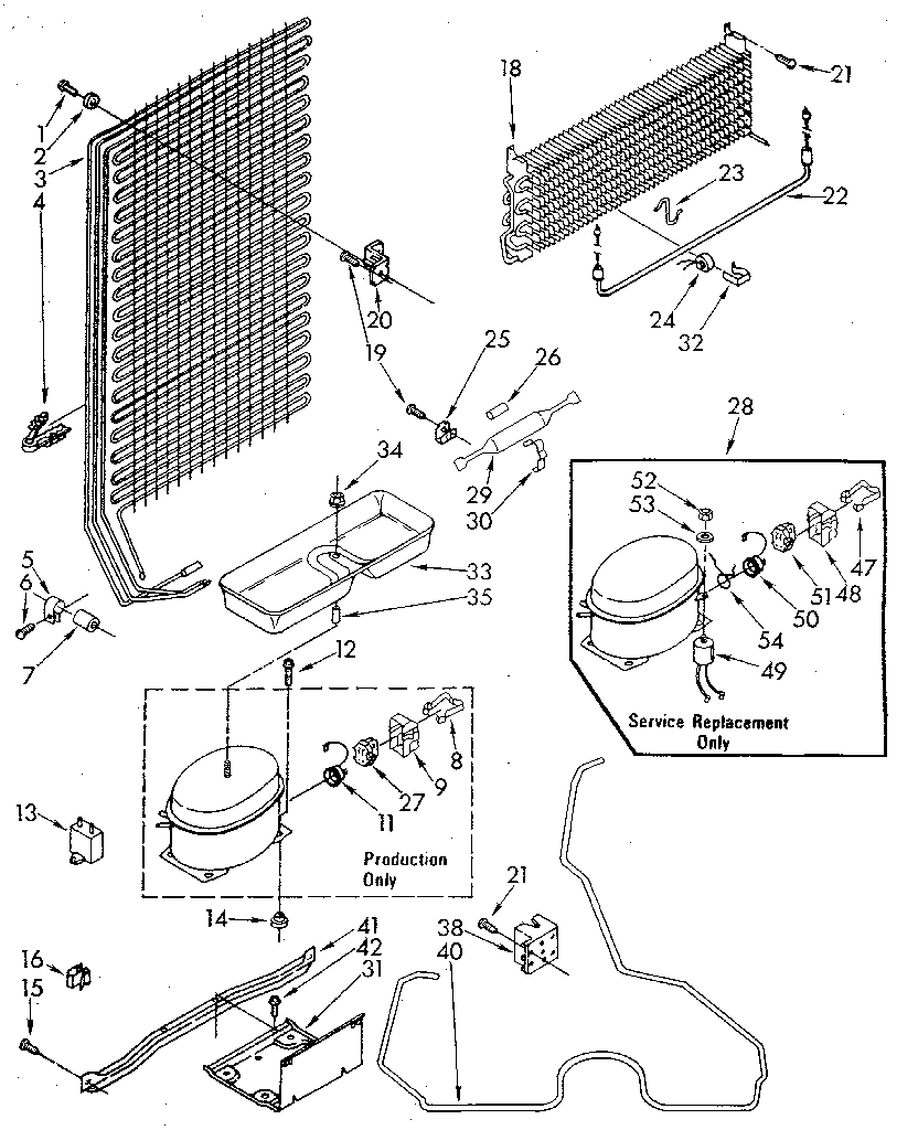 Kenmore 1069203310 unit diagram