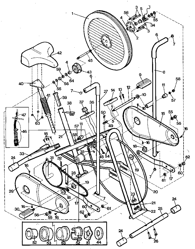Lifestyler 831287220 unit parts diagram