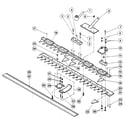 Troybilt A0000100 cutter bar assembly diagram