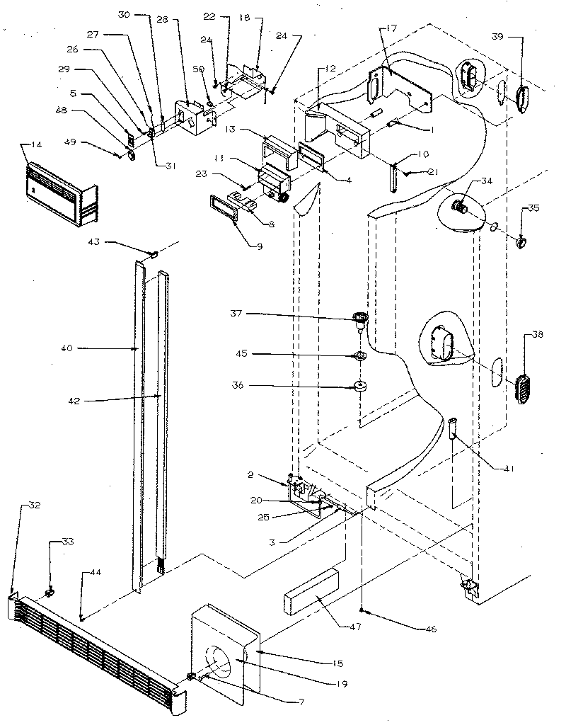 Kenmore 5969500910 control diagram