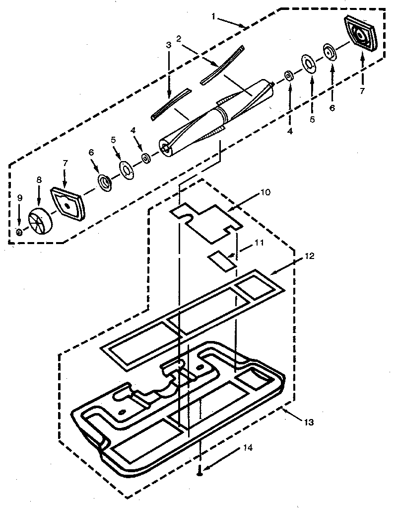 Eureka 3921A power-team diagram