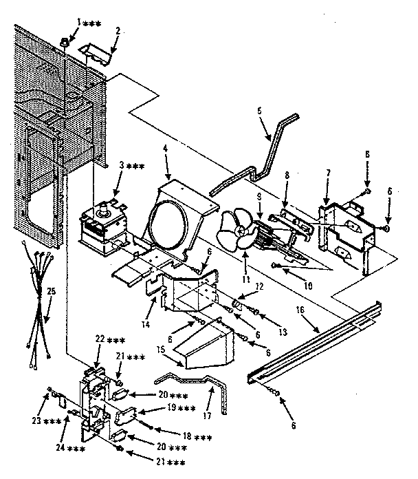 Kenmore 5648896280 switches and microwave diagram