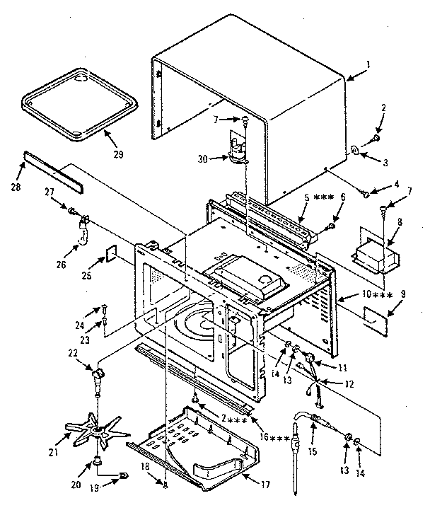 Kenmore 5678841880 cabinet diagram