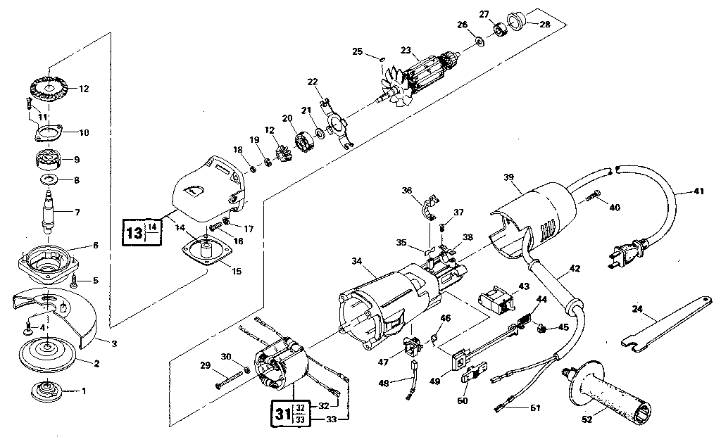 Craftsman 135277030 unit parts diagram