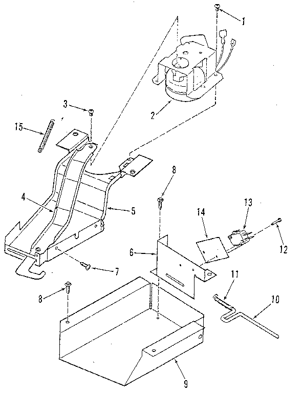 Kenmore 9114558818 door lock diagram