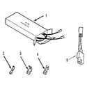 Kenmore 9114088816 wire harnesses and components diagram