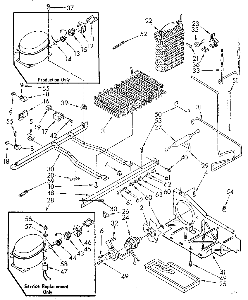 Whirlpool ED25DWXTW04 unit diagram