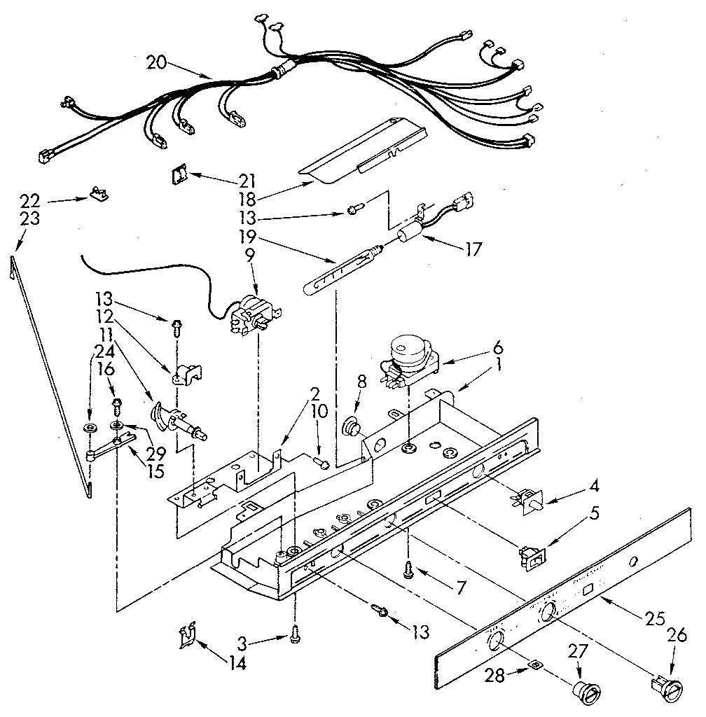 Whirlpool ED25DWXTW04 control diagram