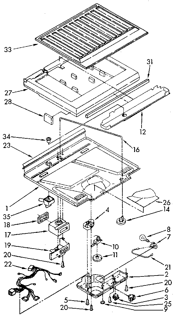 Whirlpool ET18JKYSG07 compartment separator diagram