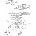 Craftsman 2582337970 grill and burner section diagram