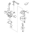Tecumseh HSK600-1677P replacement parts diagram