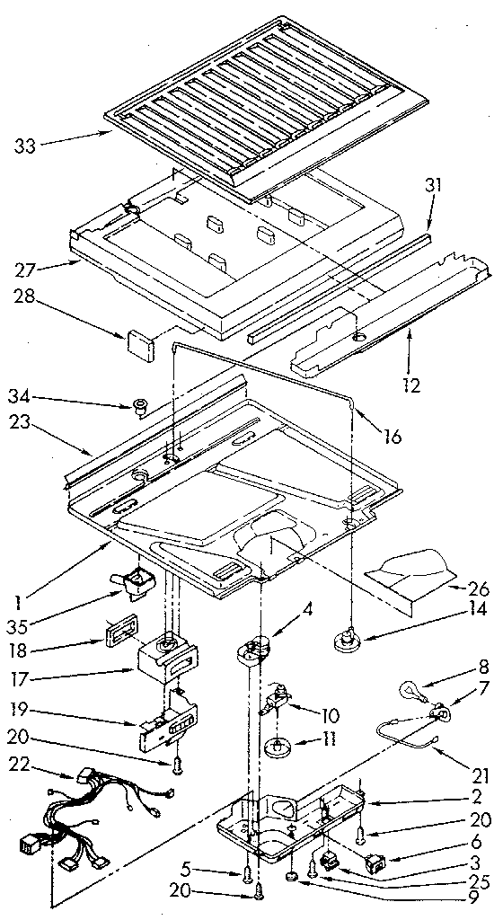 Whirlpool ET18JKXSG09 compartment separator diagram