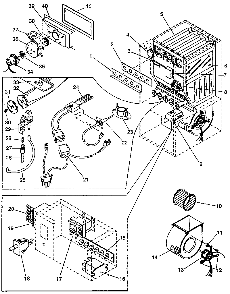 Kenmore 867778270 functional replacement parts diagram