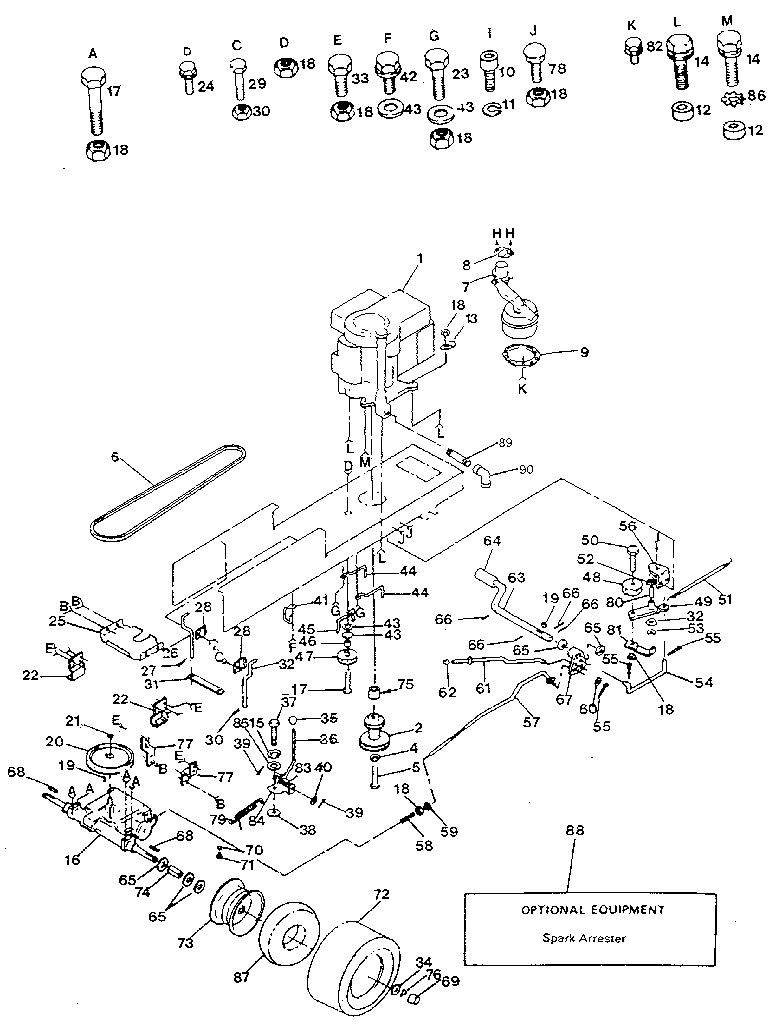 Craftsman 917254642 drive diagram