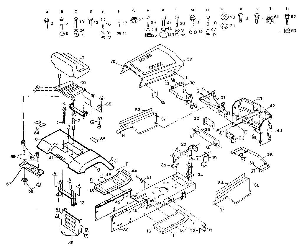 Craftsman 917254623 enclosure diagram