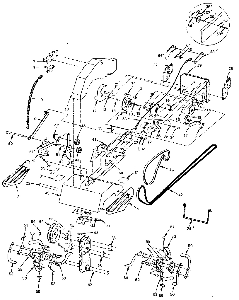 Craftsman 917252462 replacement parts diagram