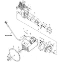 Craftsman 113197250 figure 3-yoke and motor assembly diagram