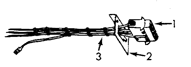 ICP NUG1050DD03 accessory vent damper wiring kit - (flair only) diagram