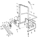 Kenmore 5871469081 frame diagram