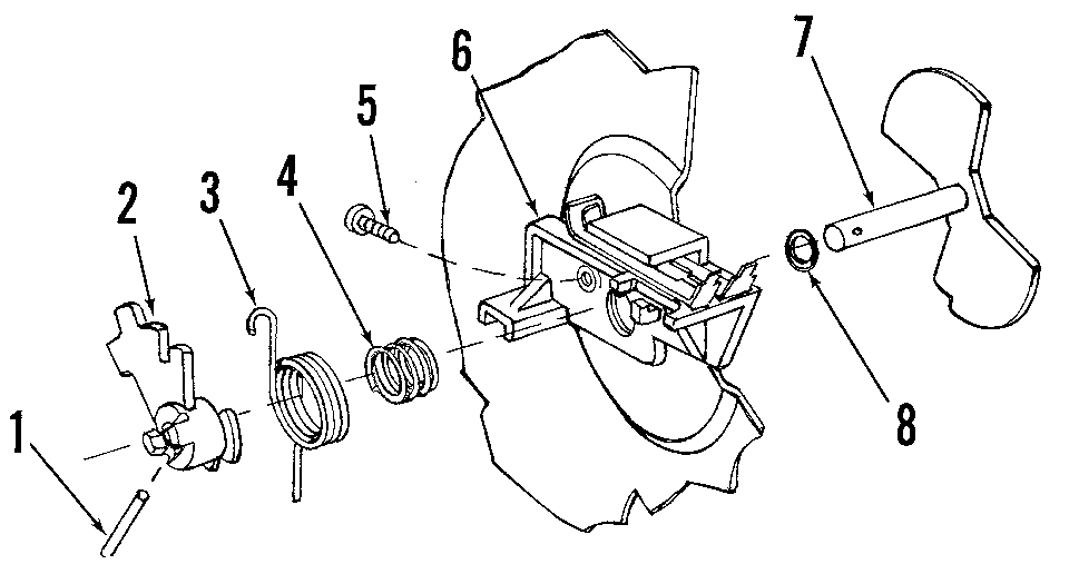 Kenmore 5871404081 detergent cup diagram