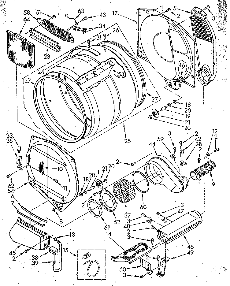 Kenmore 11096093300 bulkhead diagram