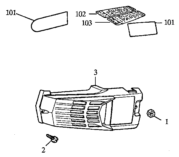 Craftsman 358357181 decals diagram