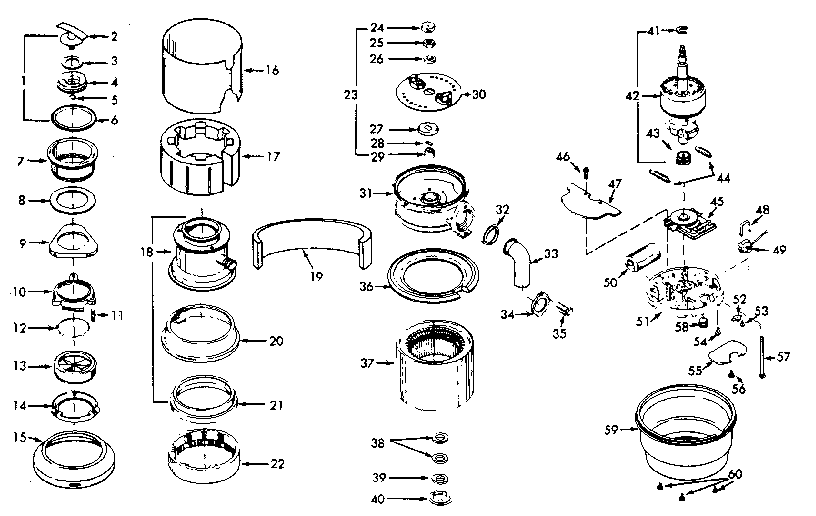 Kenmore 17569801 replacement parts diagram
