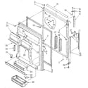 Whirlpool ET22DKXVF01 refrigerator door diagram