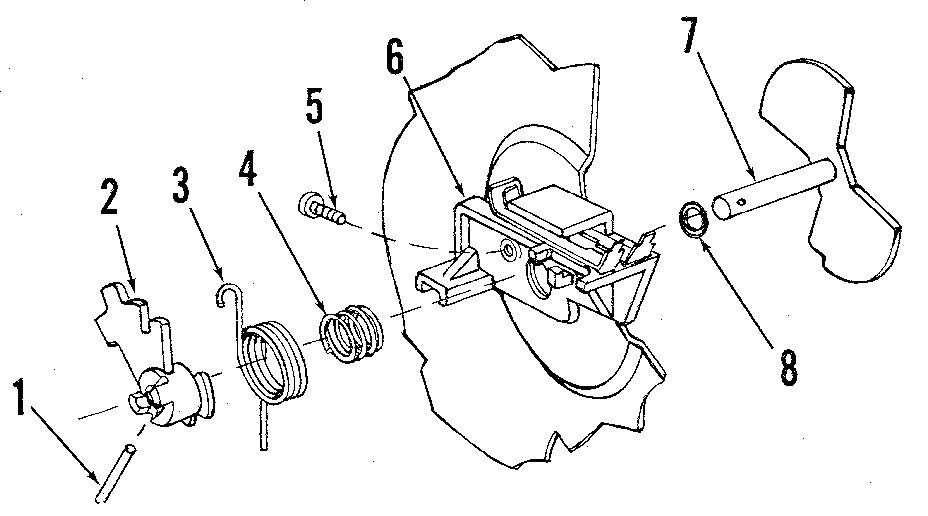 Kenmore 5871404082 detergent cup details diagram