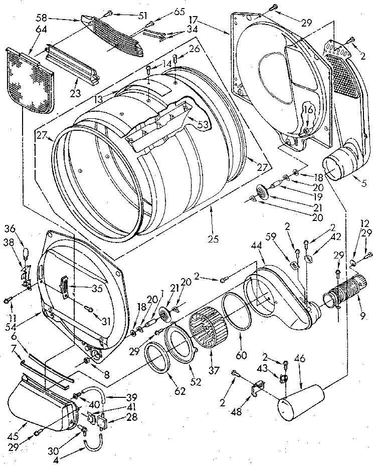 Kenmore 11097094800 bulkhead diagram