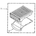 Kenmore 11097094500 dry rack diagram