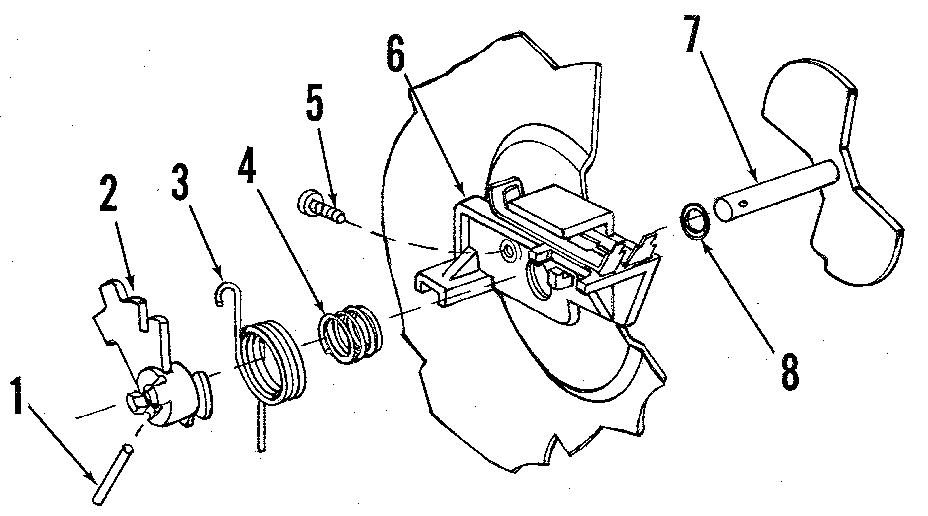 Kenmore 5871648581 detergent cup details diagram