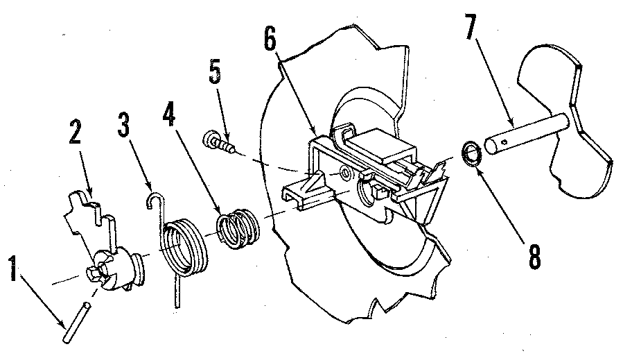 Kenmore 5871517586 detergent cup details diagram