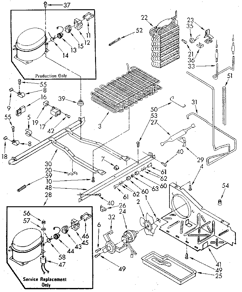 Whirlpool ED25DWXTN05 unit diagram