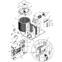 Sears 867814611 functional replacement parts diagram