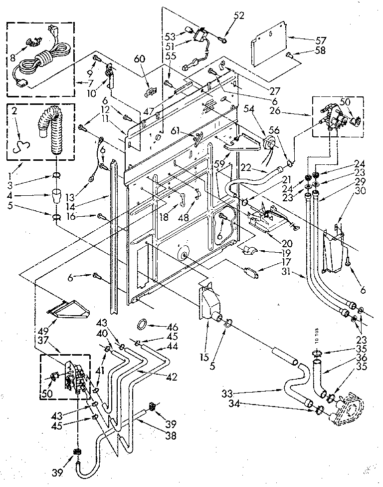 Kenmore 11092094100 rear panel diagram
