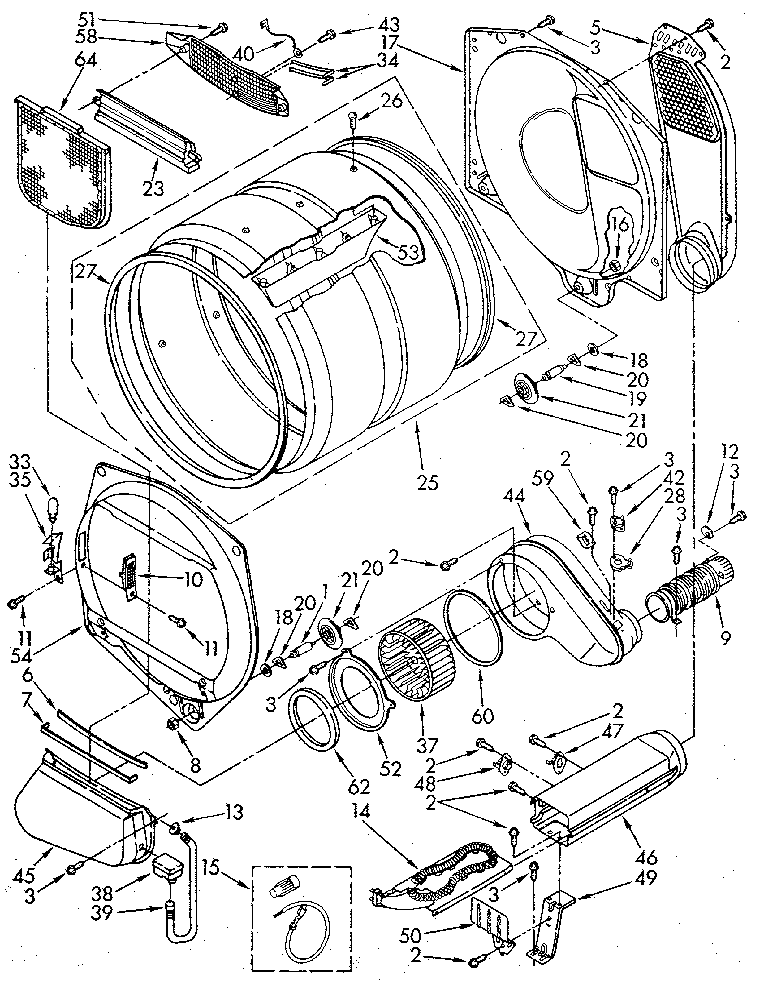 Kenmore 11096091800 bulkhead diagram