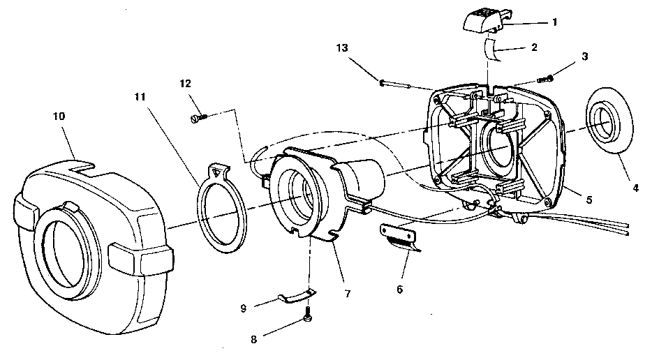 Electrolux 00067 front cover assembly diagram