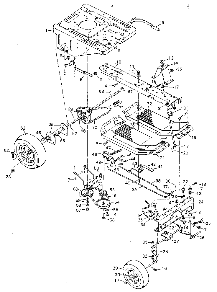 Craftsman 502256010 lower half diagram