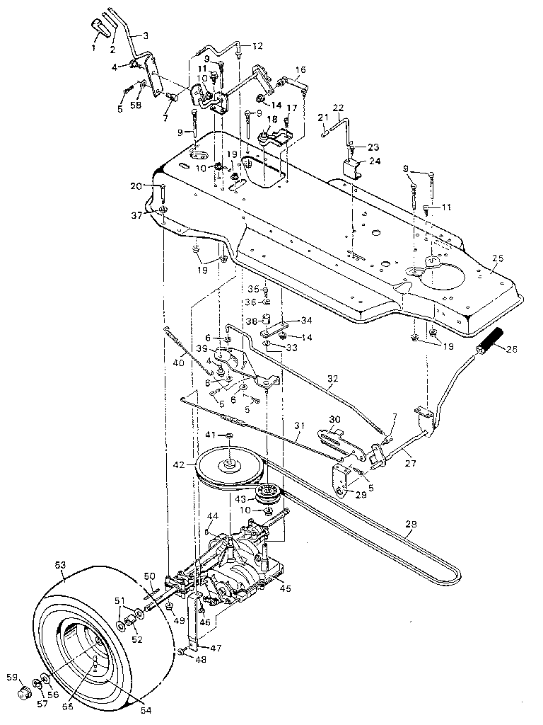 Craftsman 502254980 motion drive diagram
