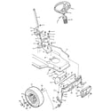 Craftsman 502254980 steering diagram