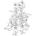 Craftsman 502254980 mower housing diagram