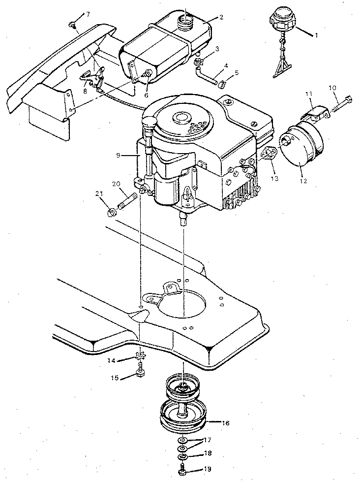 Craftsman 502254980 engine mount diagram